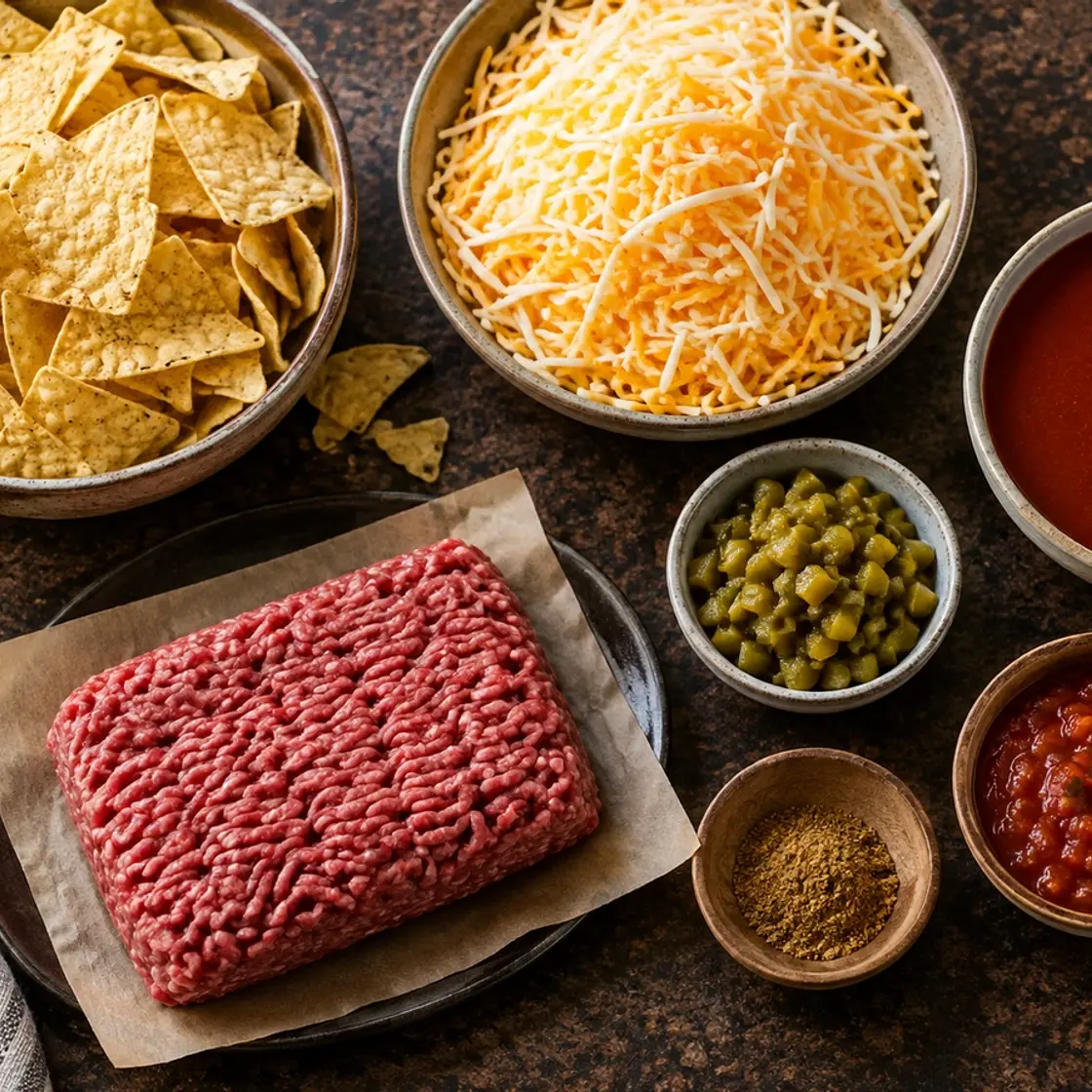 Tortilla Chip Enchiladas