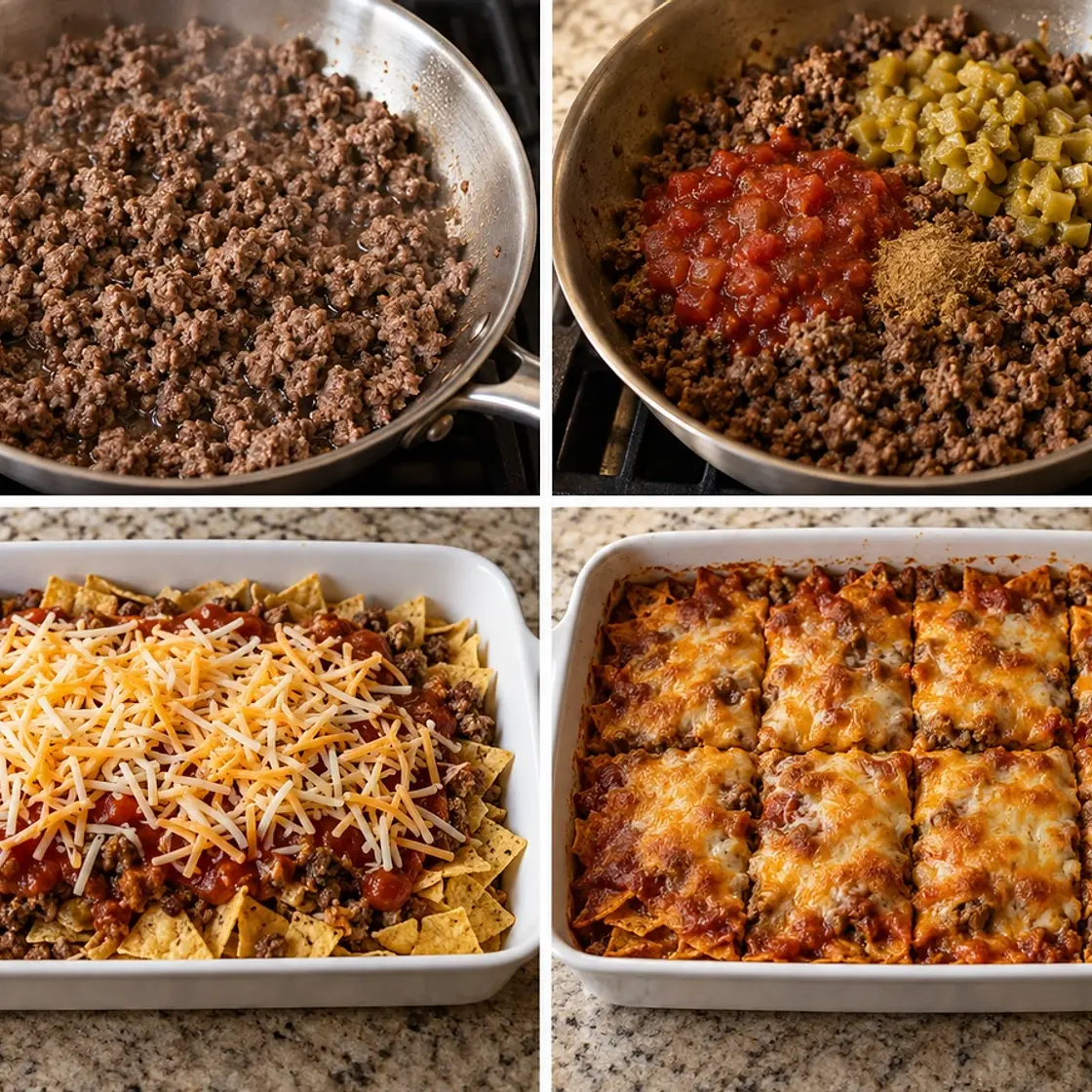Tortilla Chip Enchiladas