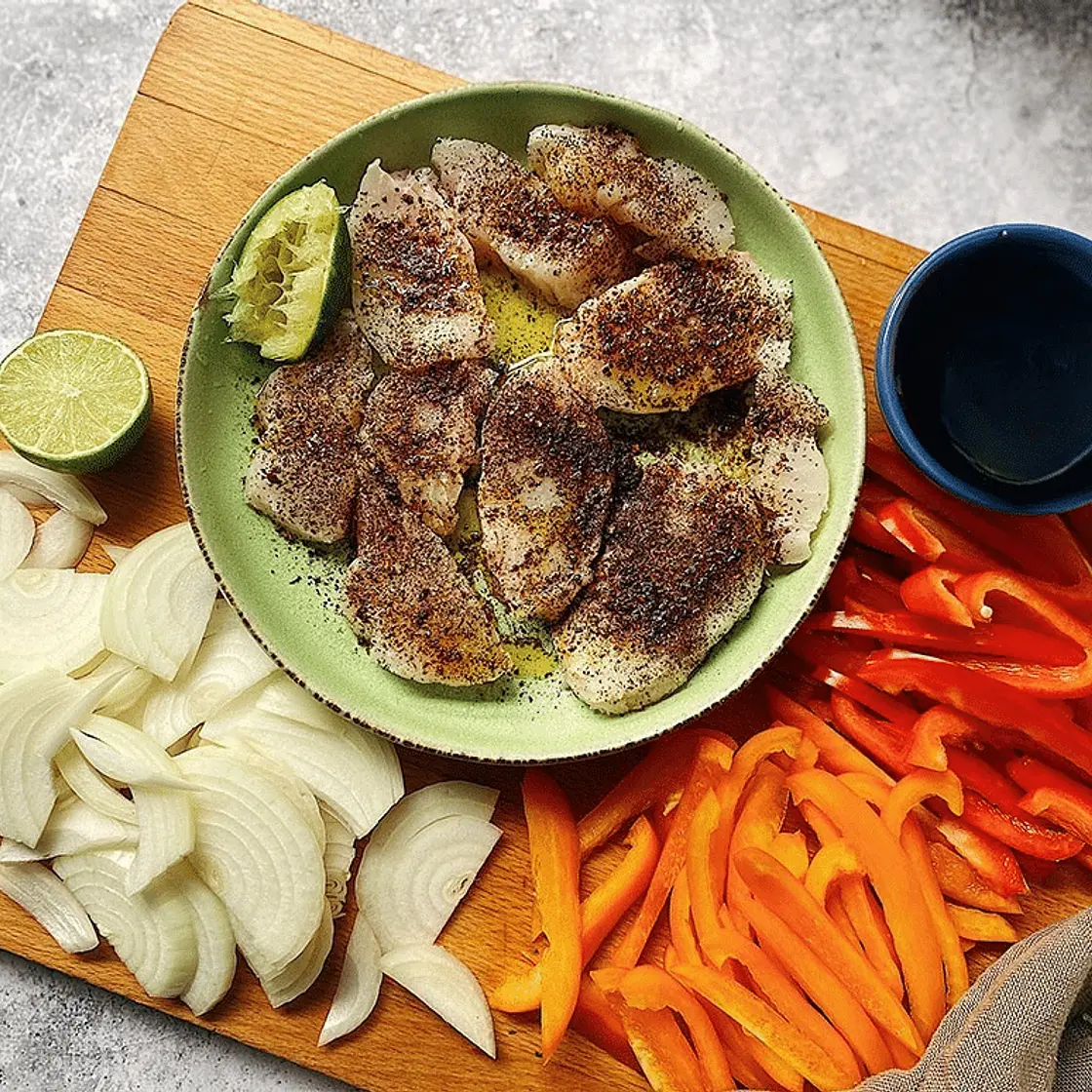 Fish Fajitas