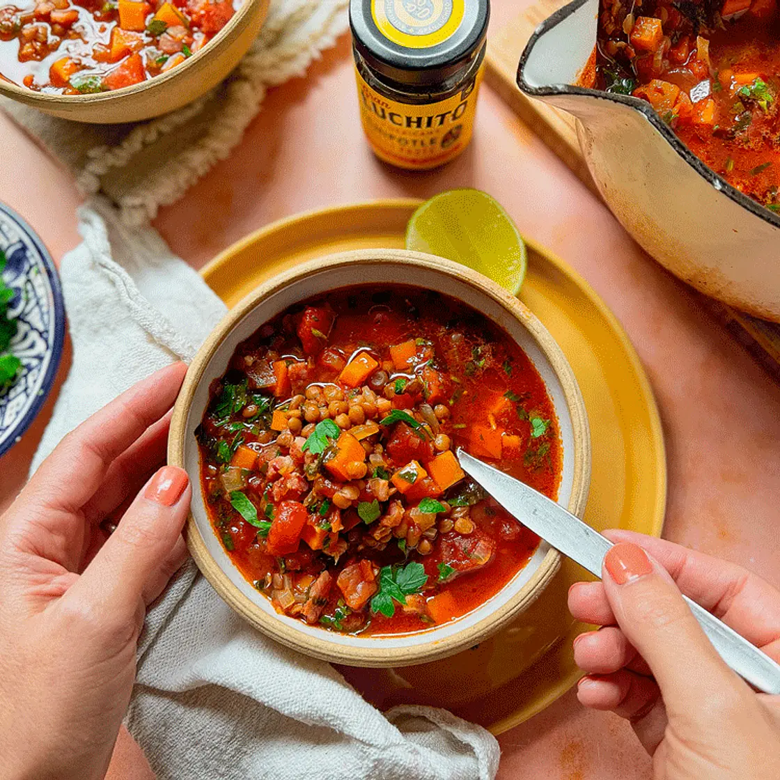 Mexican Lentil Soup