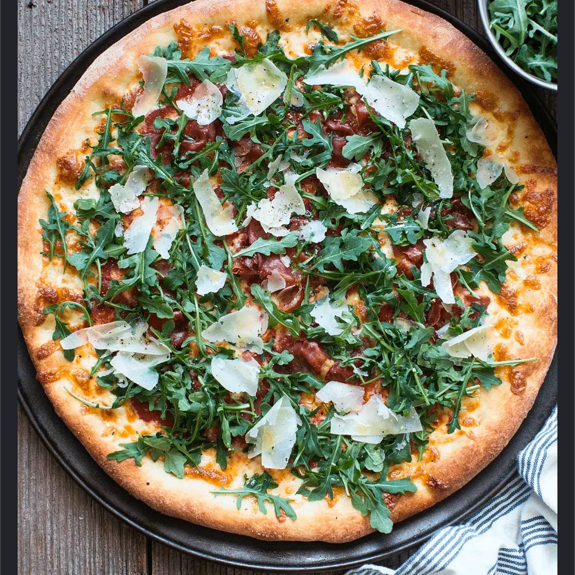 Boursin Hot Honey & Prosciutto Pizza