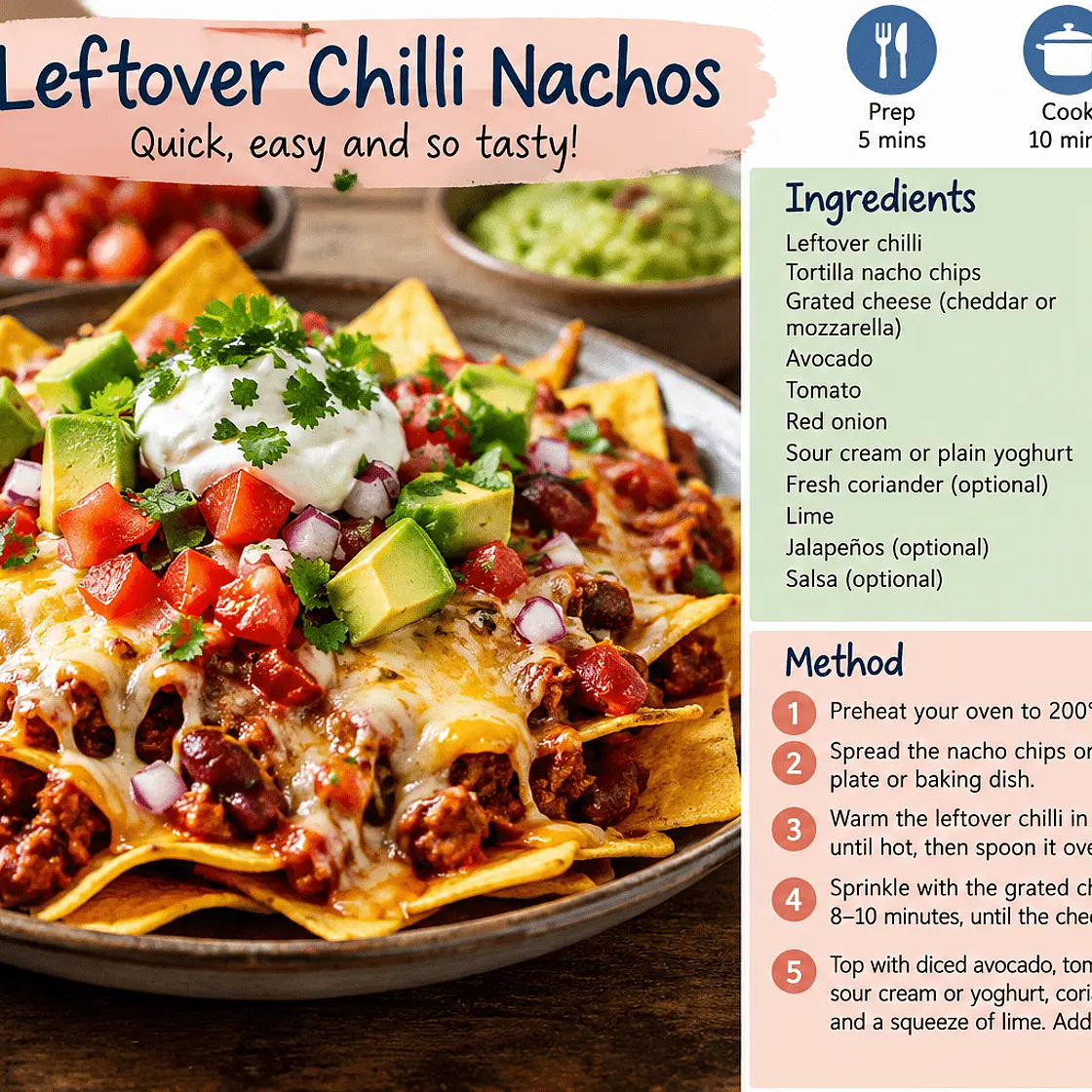 Lolo's Leftover Chilli Nachos