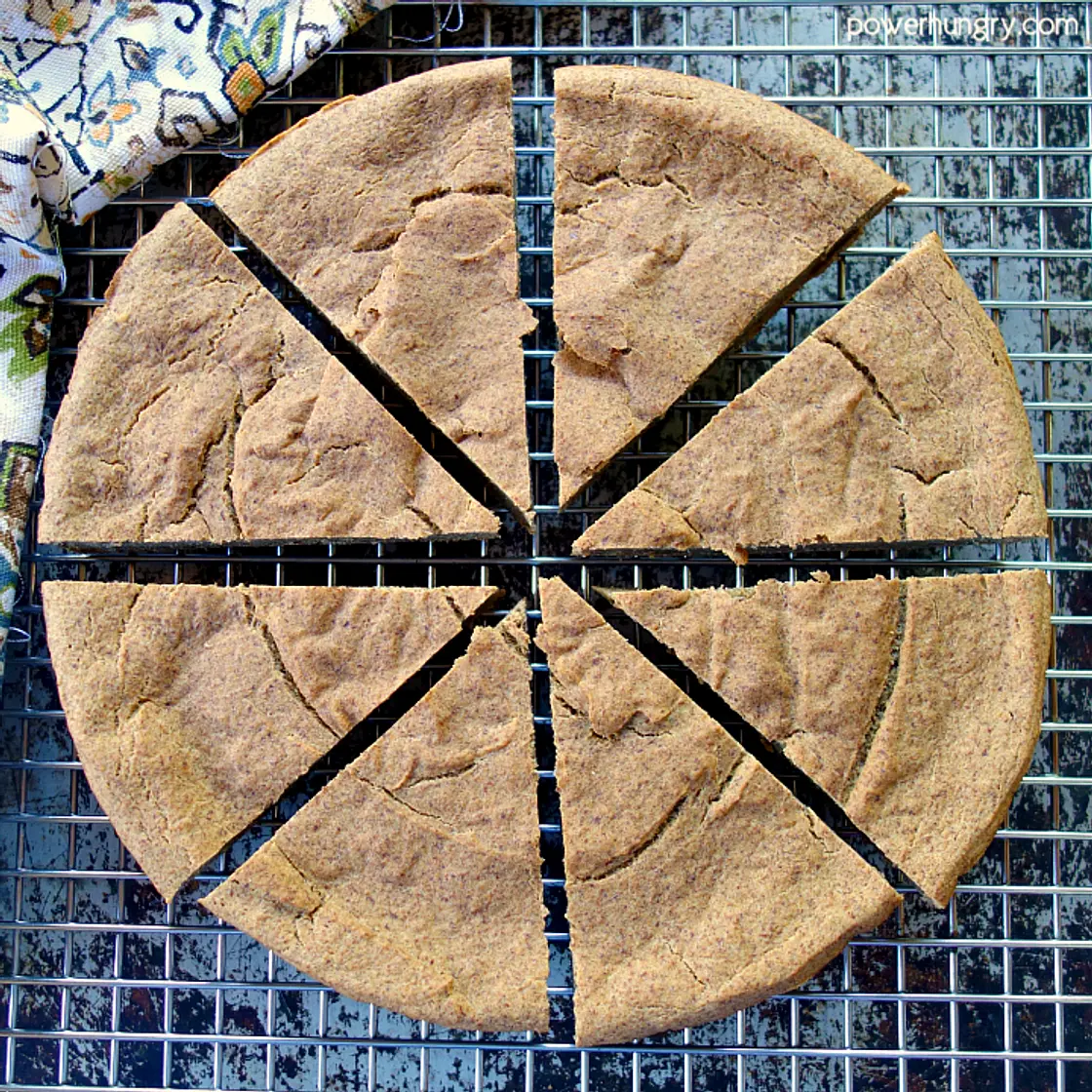 2-Ingredient Lentil Flax Bread (Vegan, Grain-Free, High Protein)