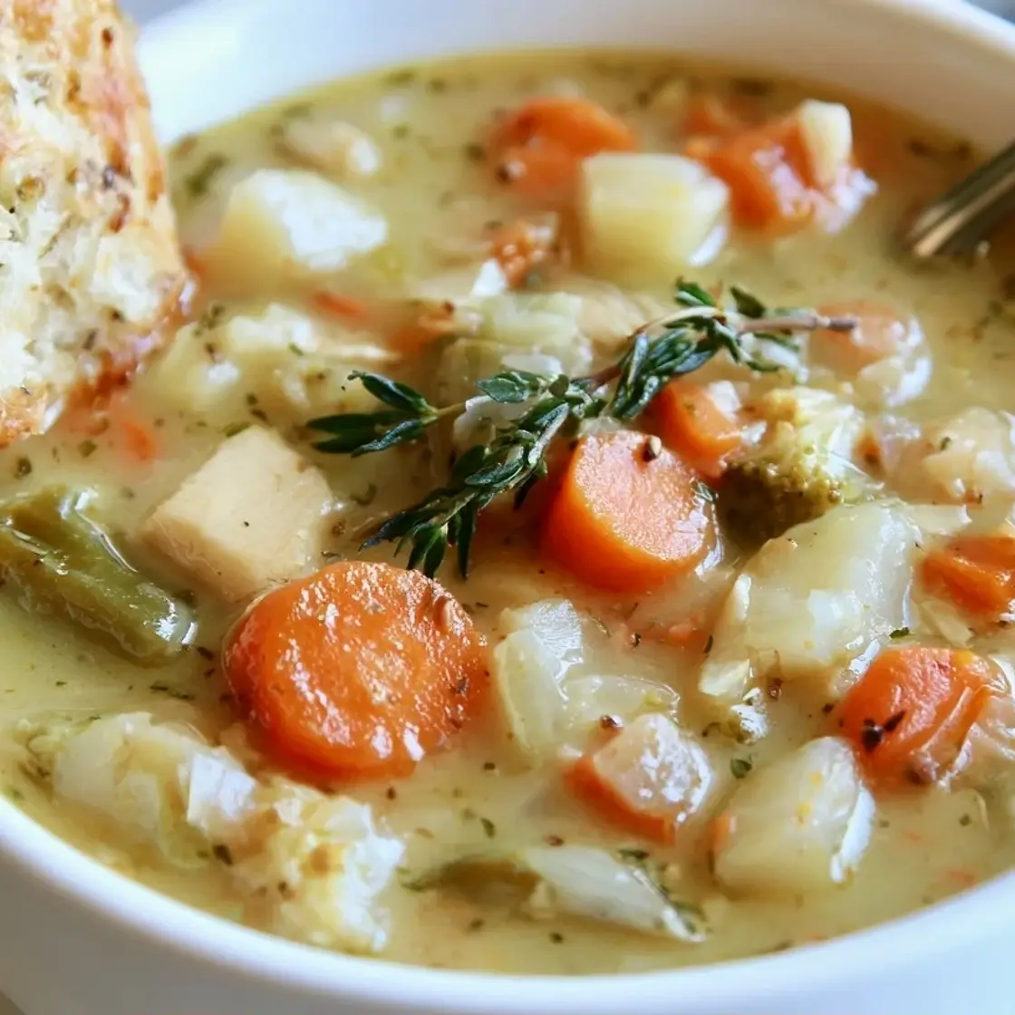 Chicken Pot Pie Soup