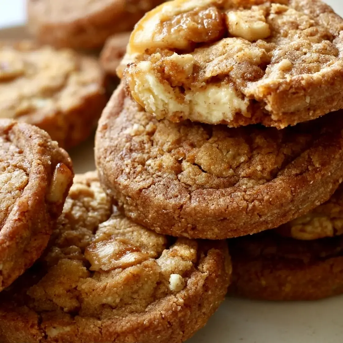 Apple Cider Cheesecake Cookies