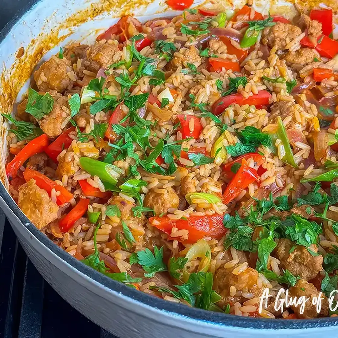 Spicy Sausage and Rice (One‑Pan Recipe)