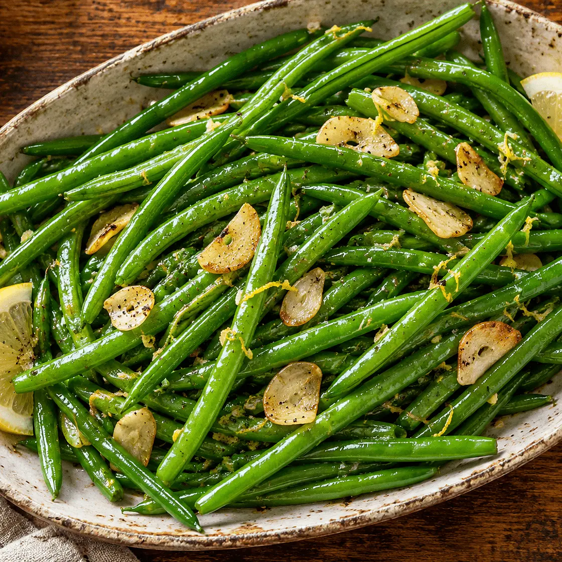 Zikkeltok’s Haricots Verts met Knoflook
