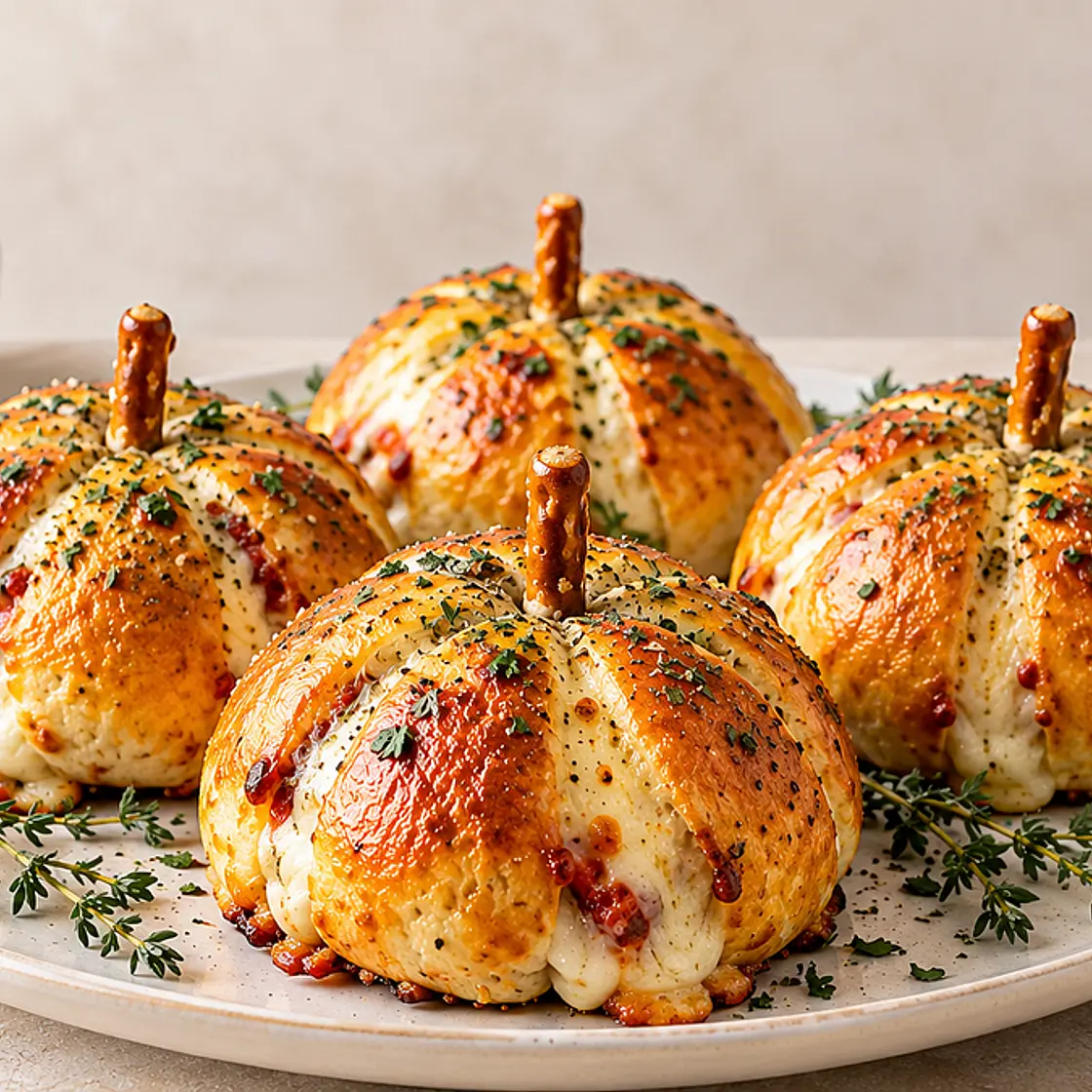 Easy Pizza-Stuffed Pumpkins: Pizza Night in a Halloween Costume