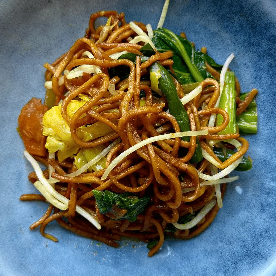Vegetarian Noodle Stirfry