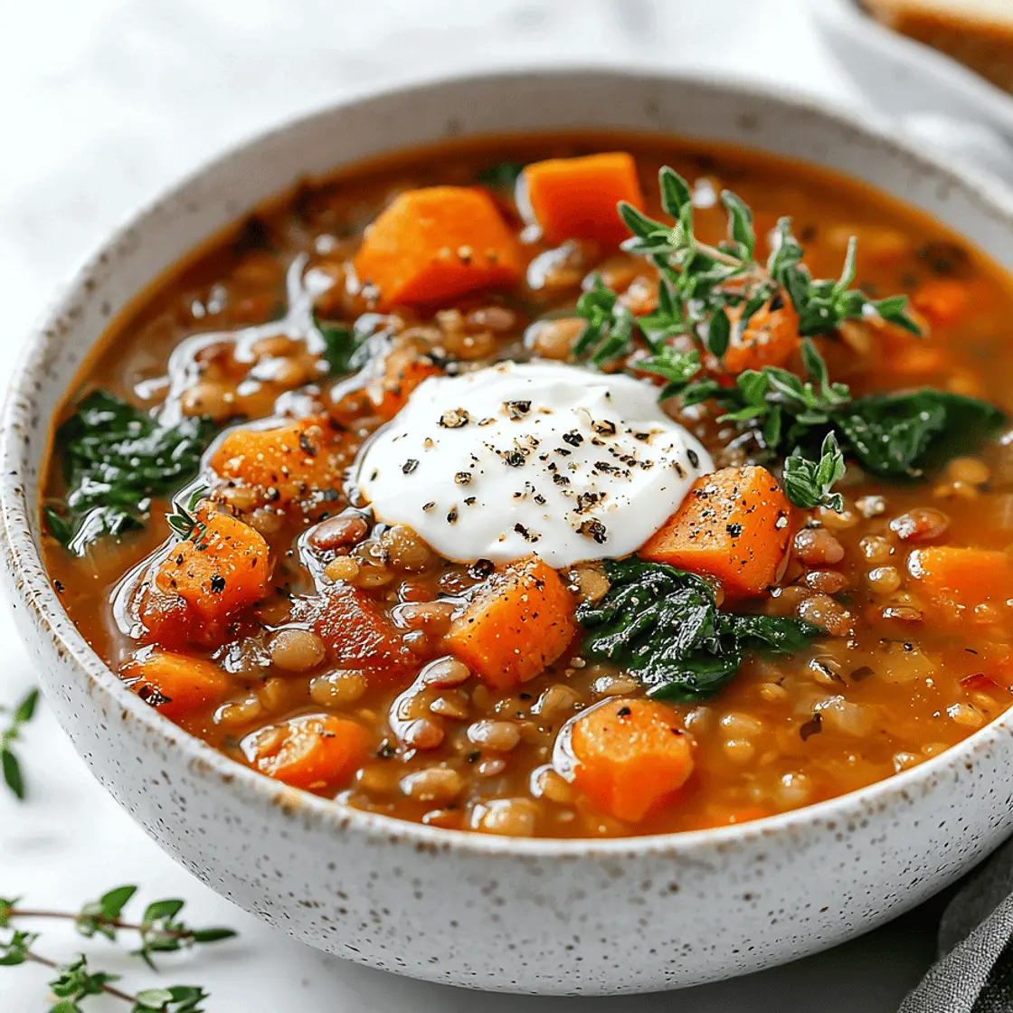 Autumn Lentil Vegetable Soup
