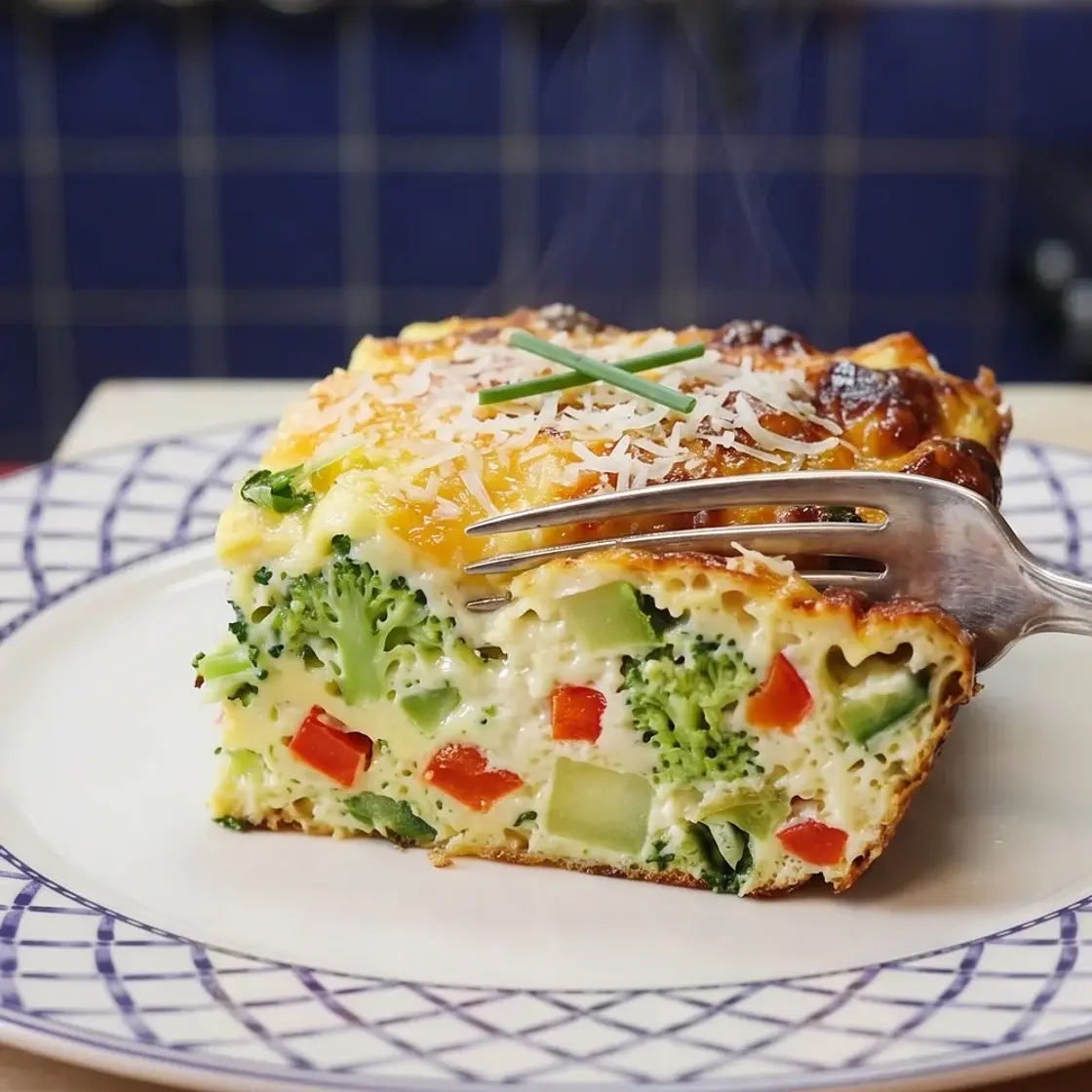 High-Protein Cottage Cheese Veggie Bake (Easy & Creamy)