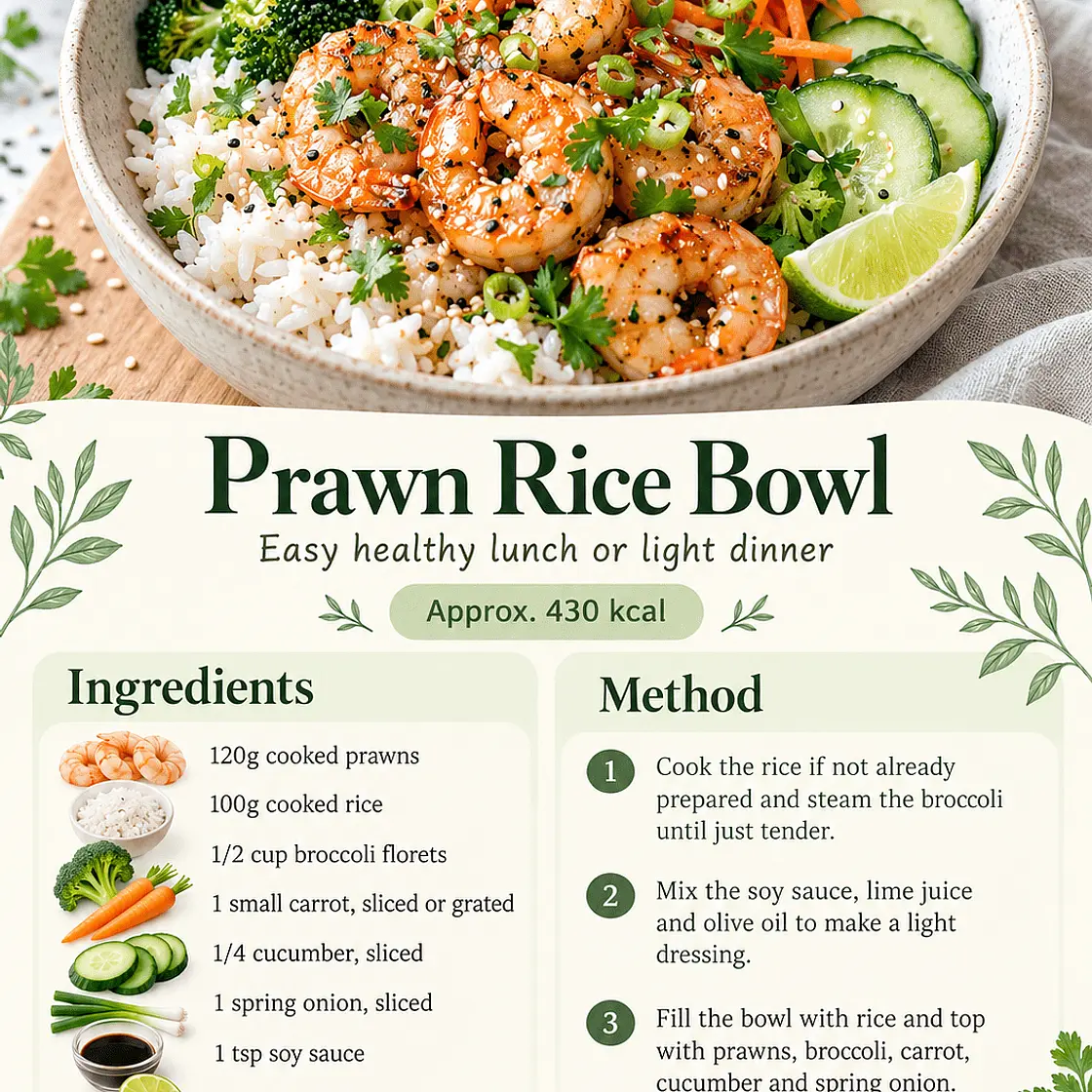 Lolo's Prawn Rice Bowl