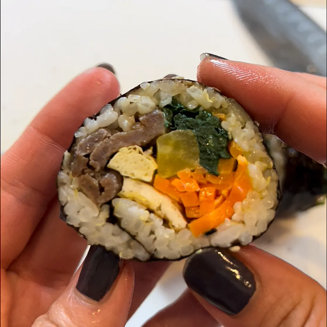 Kimbap (Korean Seaweed Rice Rolls)
