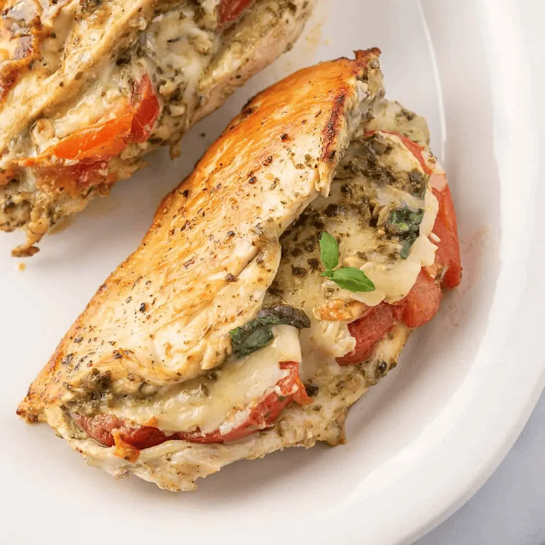 Pesto Stuffed Chicken