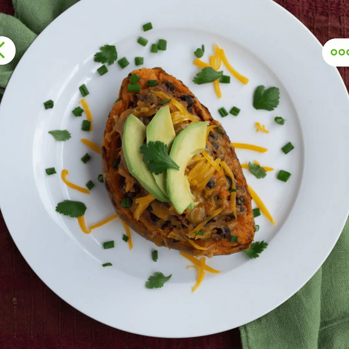 Stuffed Mexican Sweet Potatoes
