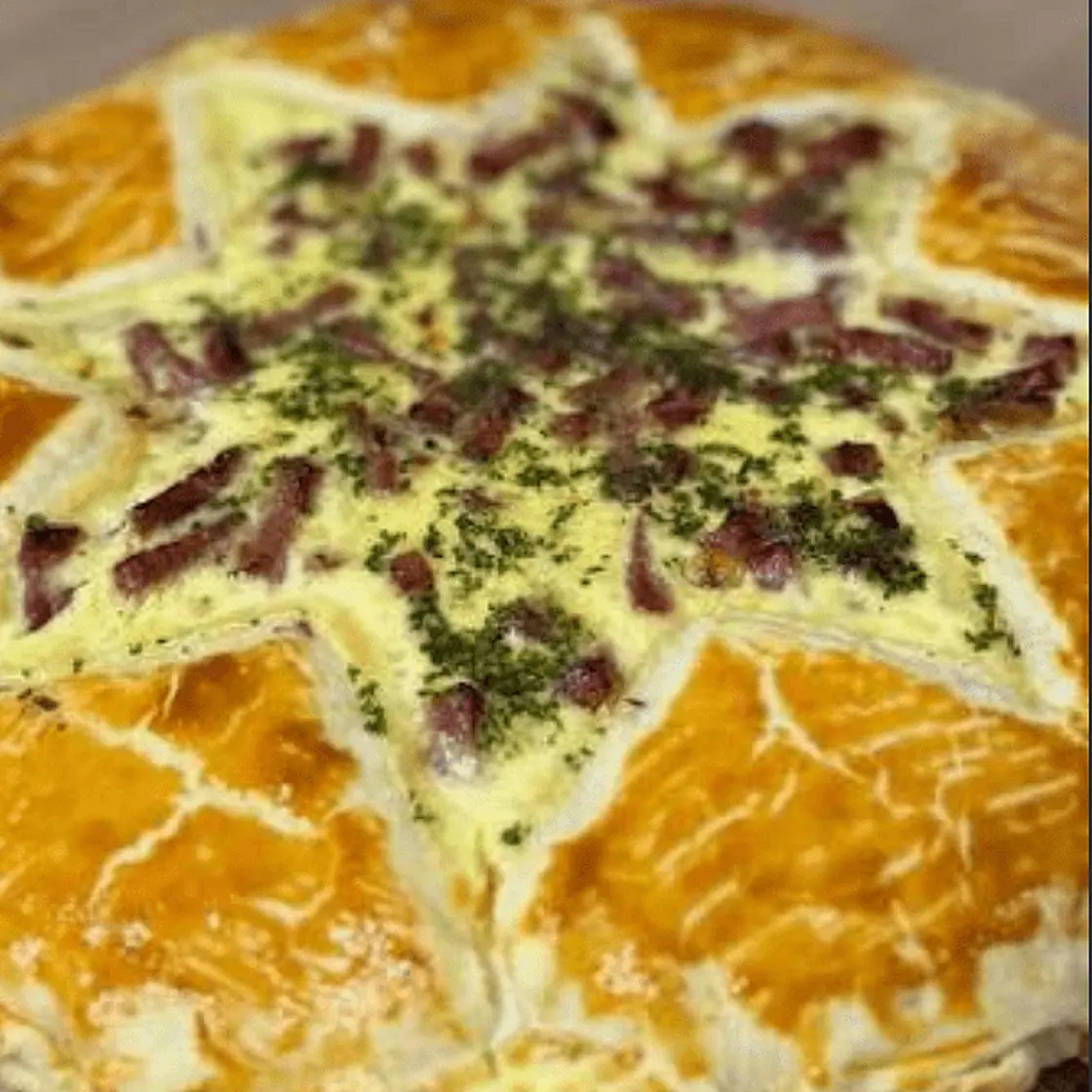 Tarte étoilée façon tartiflette