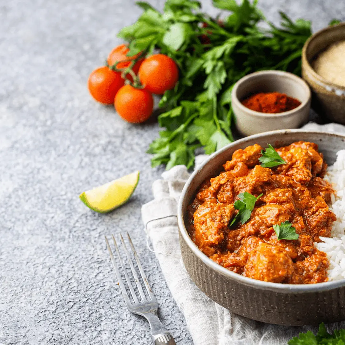 Punchy chicken curry