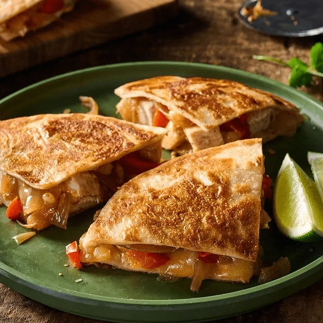 Chicken quesadillas