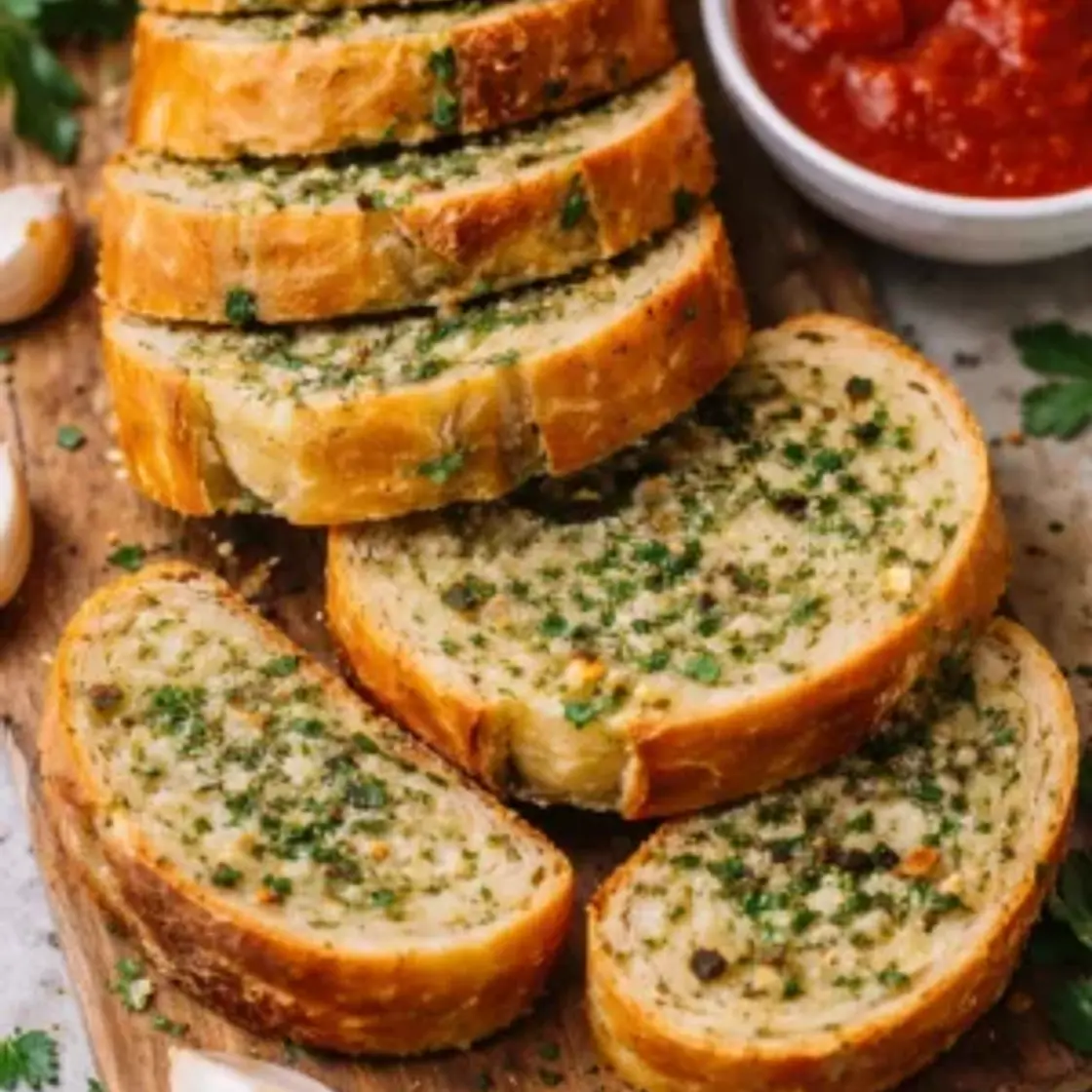 Sourdough Garlic Bread