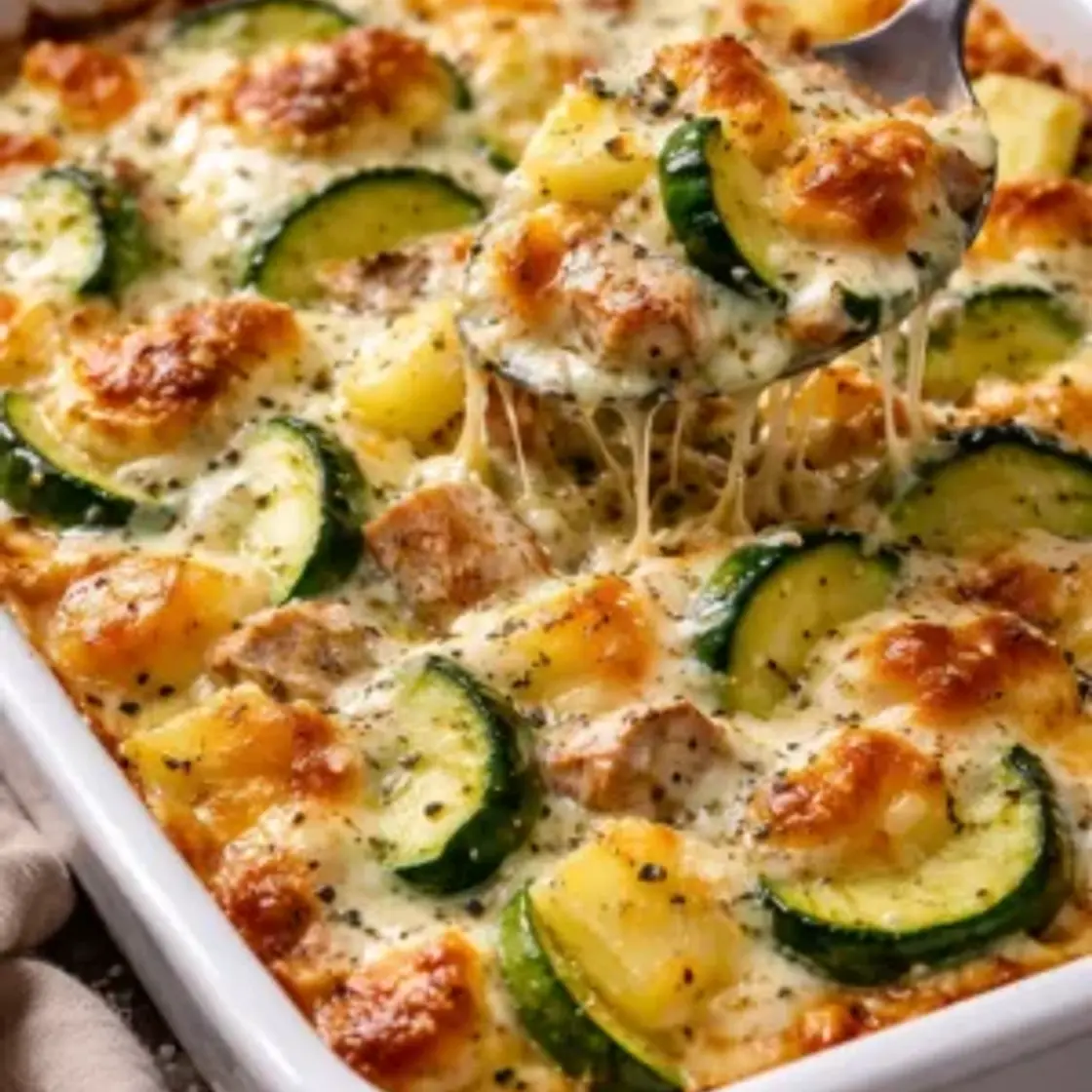 Chicken Zucchini Bake