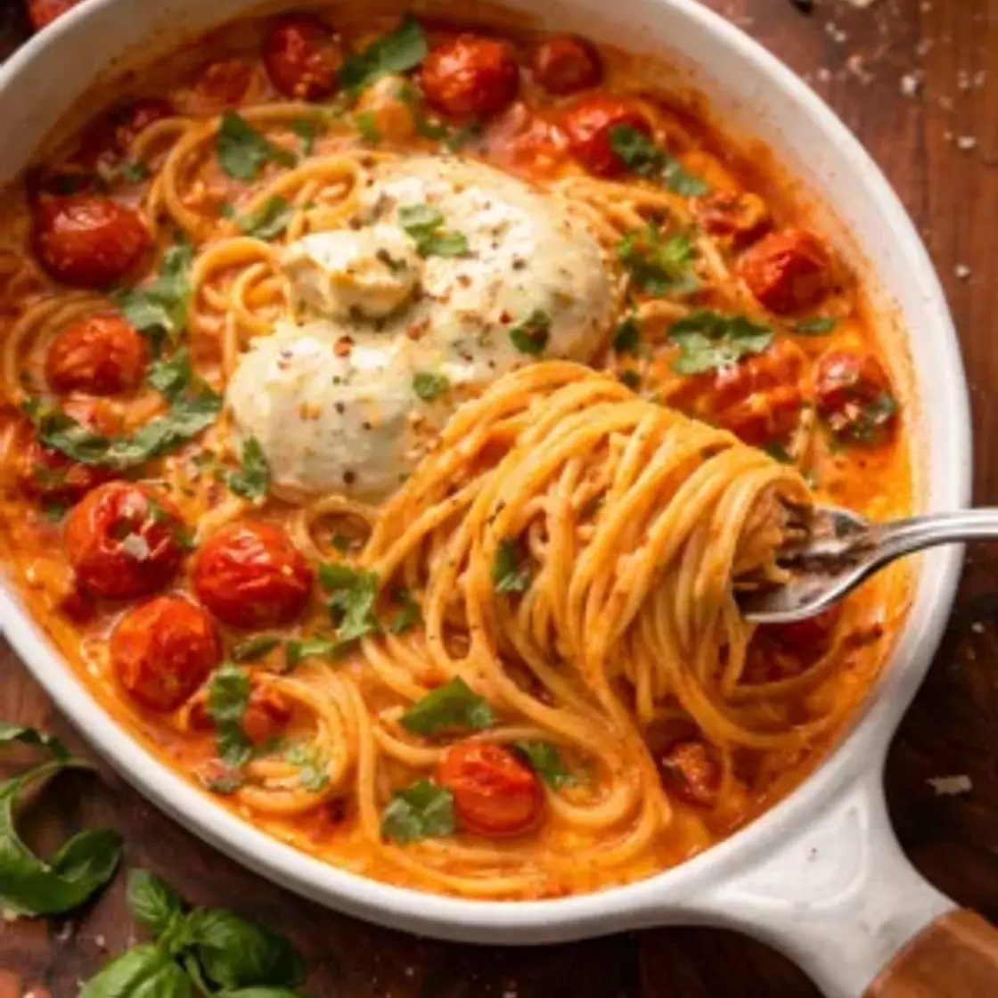 Burrata Dip Pasta