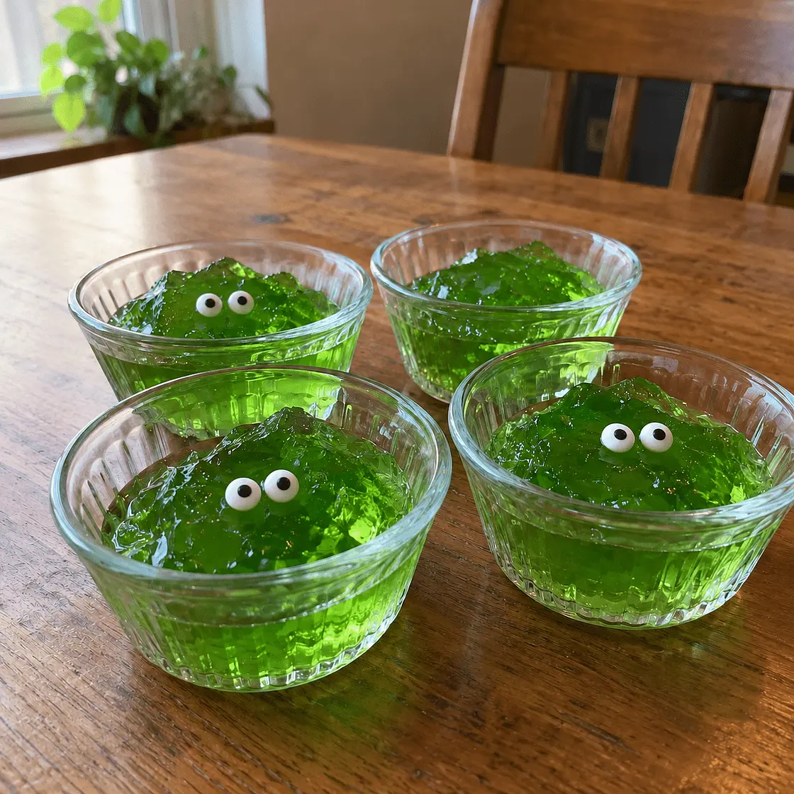 Blobby's Green Jell-O