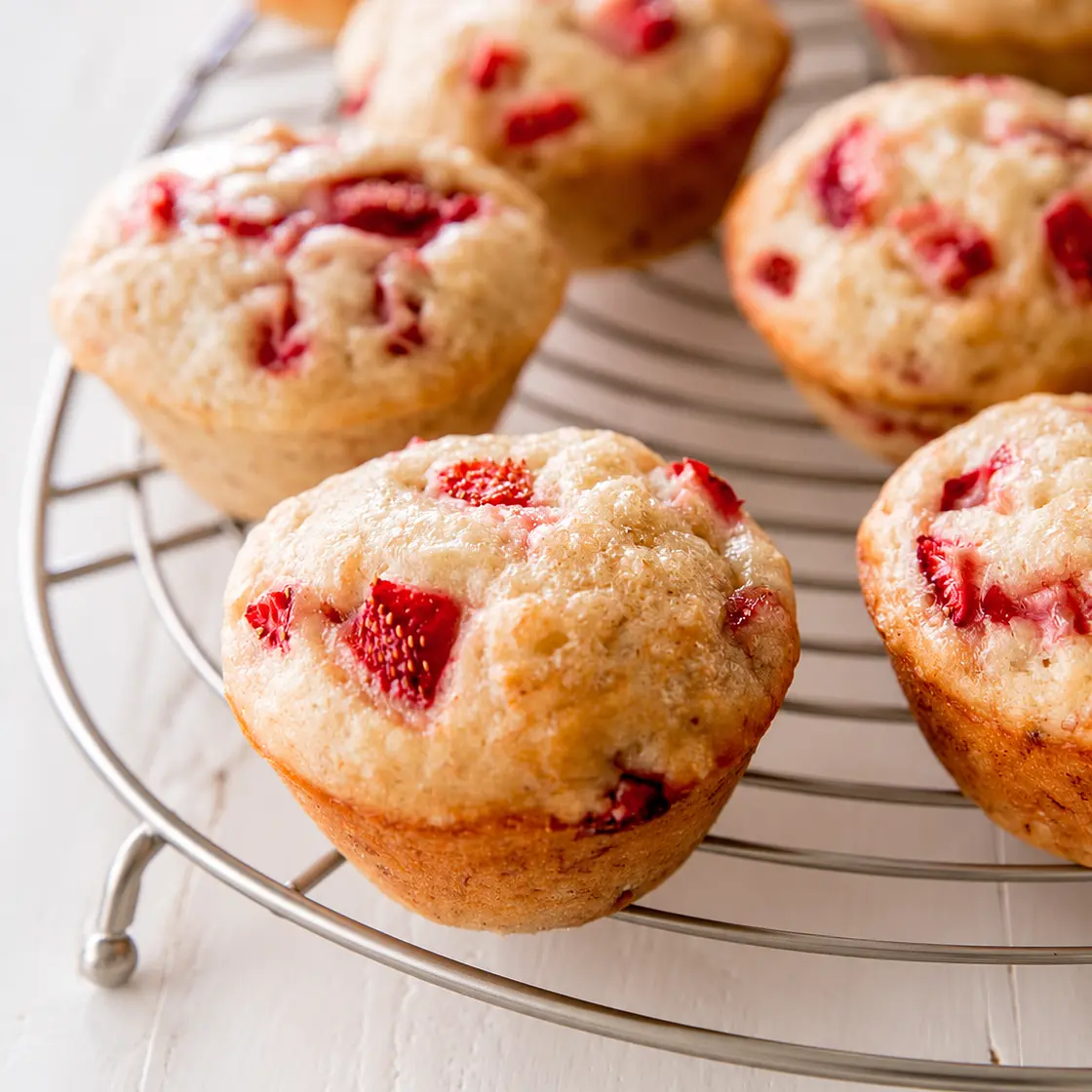 Strawberry Banana Muffins