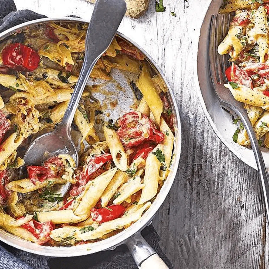 Tomato & Sweet Onion Pasta