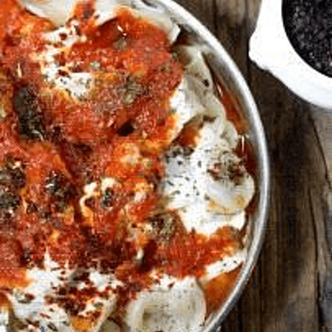 Homemade Vegan Mantı