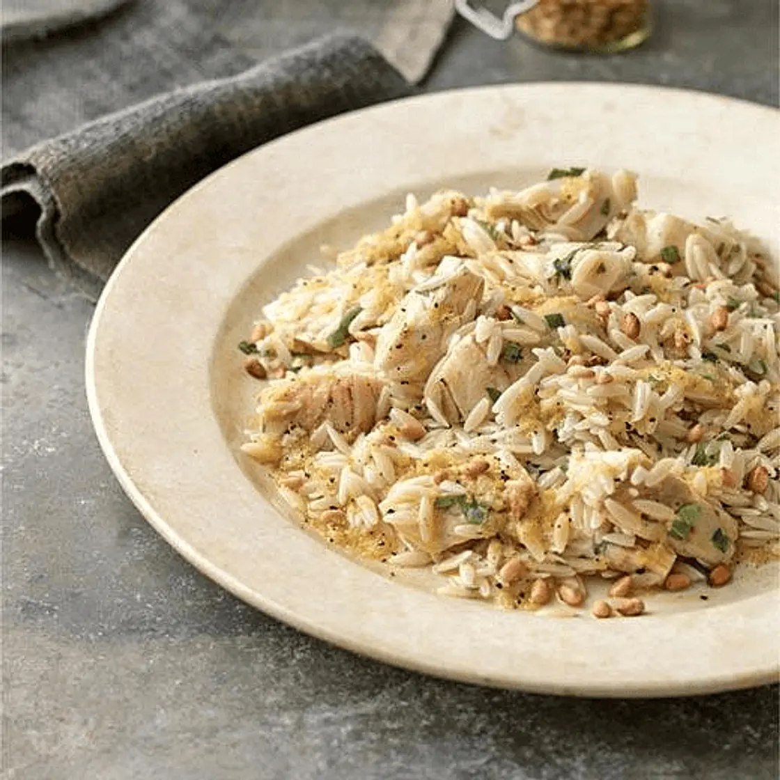 Artichoke & Pine Nut Orzo
