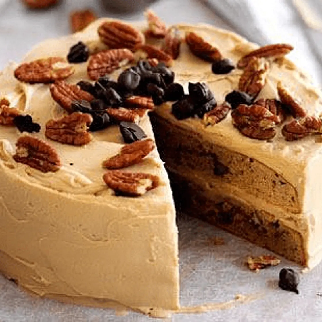 Coffee & Pecan Cake