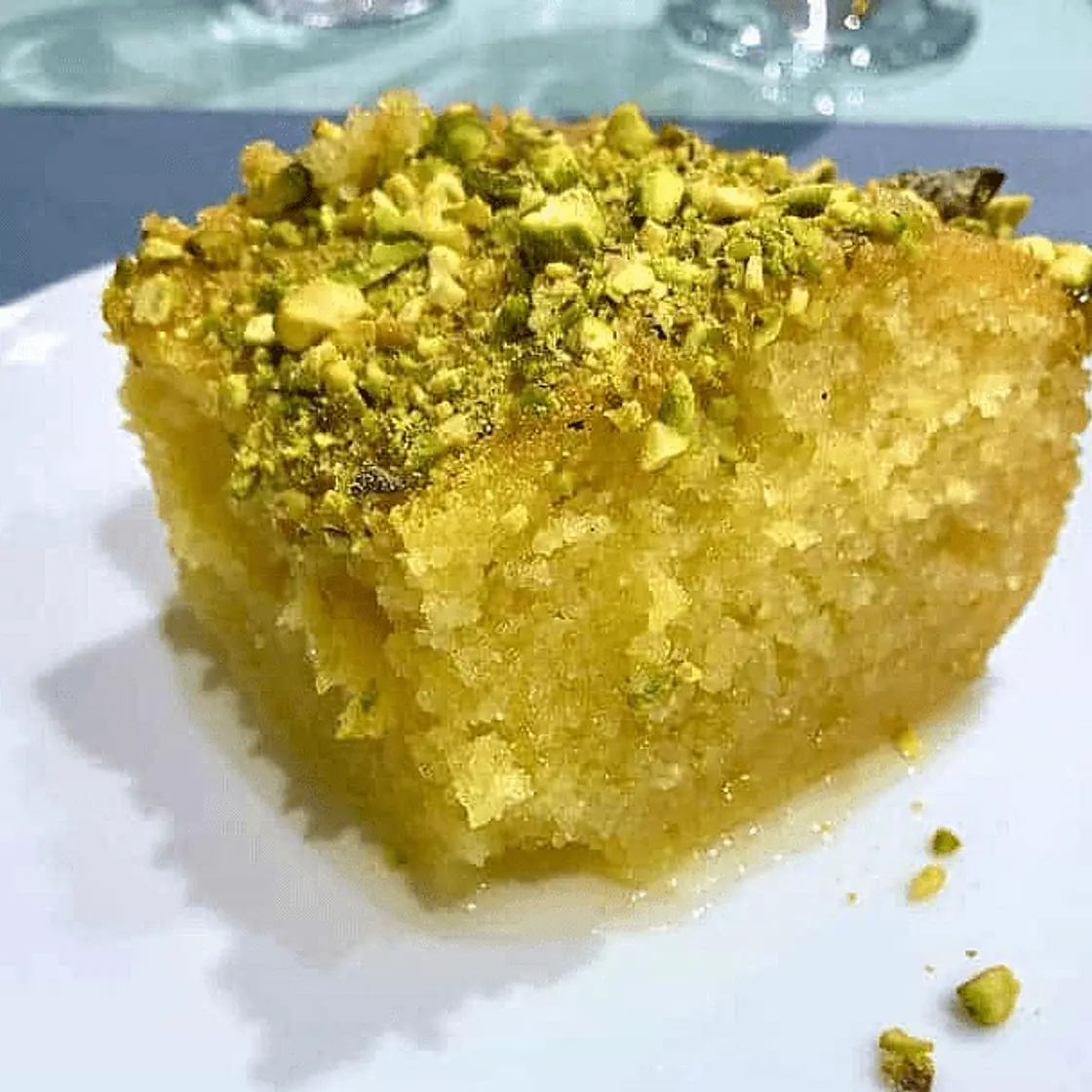 Greek Ravani — Coconut Cake with Syrup