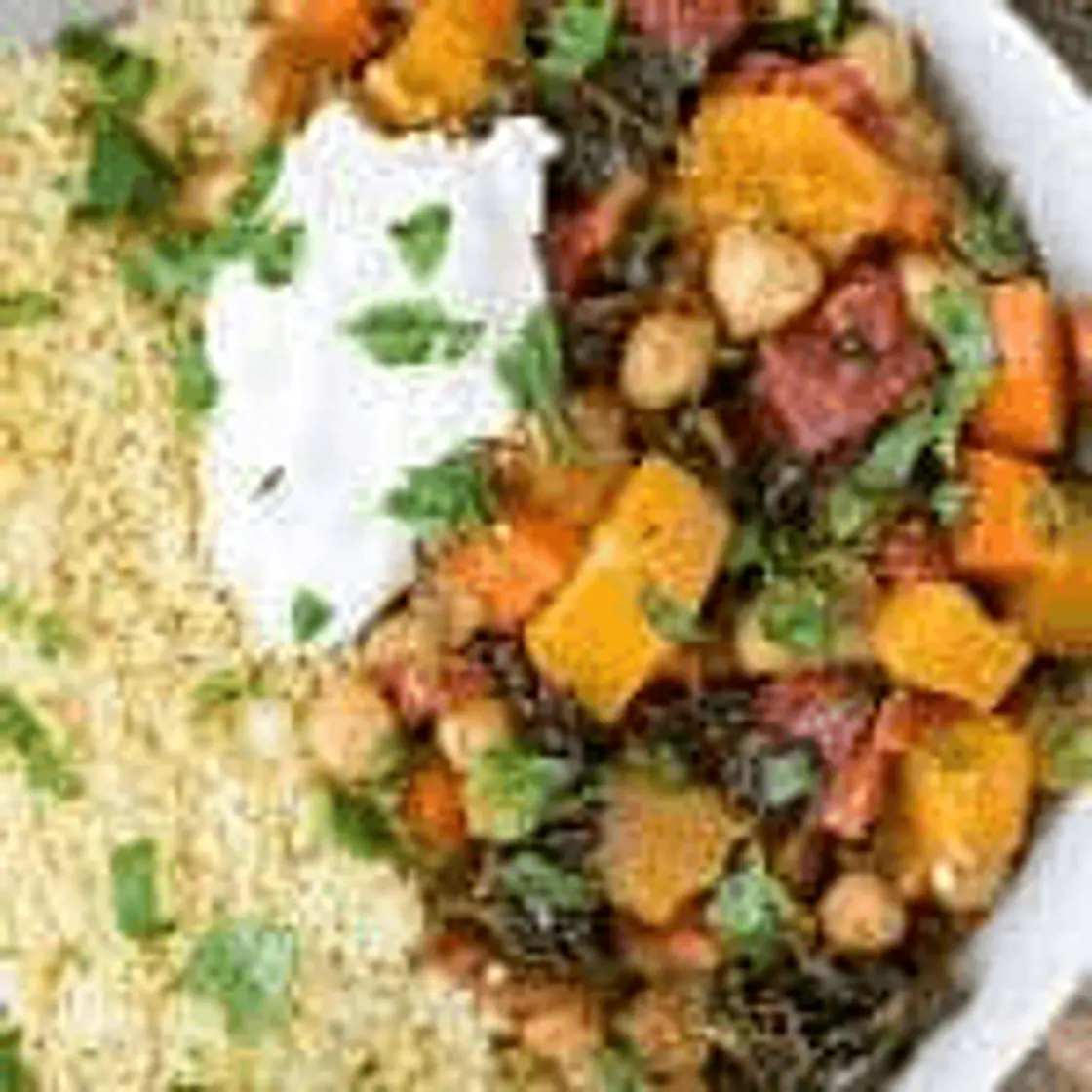 Moroccan Butternut Squash & Chickpea Stew