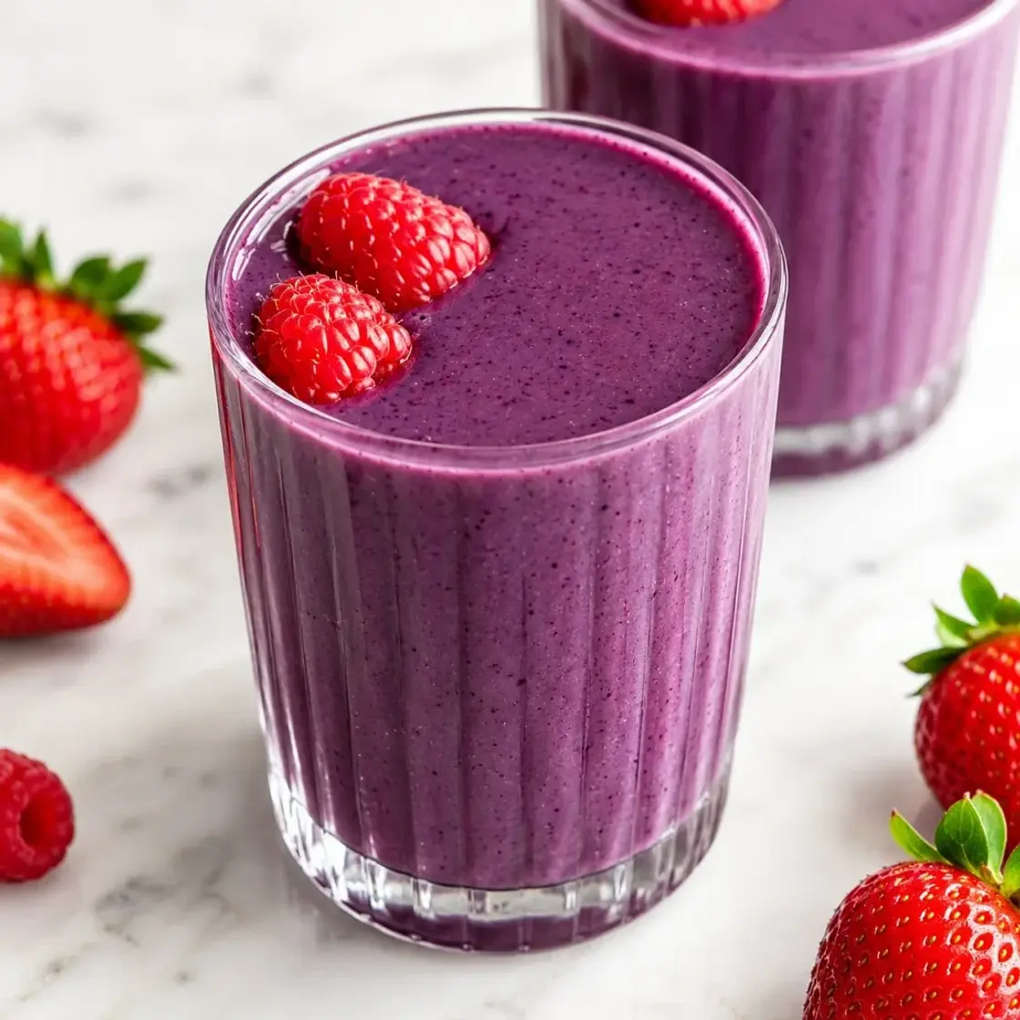 5 Min Vegan Berry Smoothie