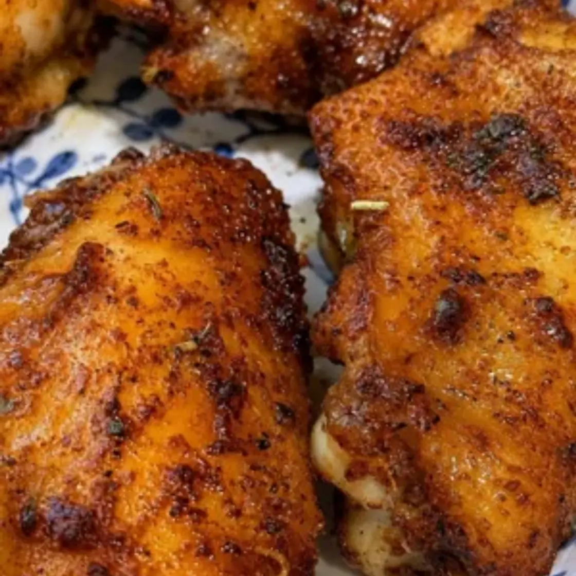 BBQ Spiced Air Fryer Wings