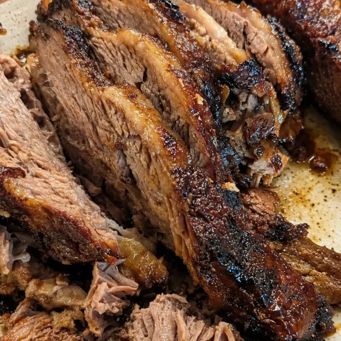 Slow Cooker Beef Brisket with BBQ Sauce