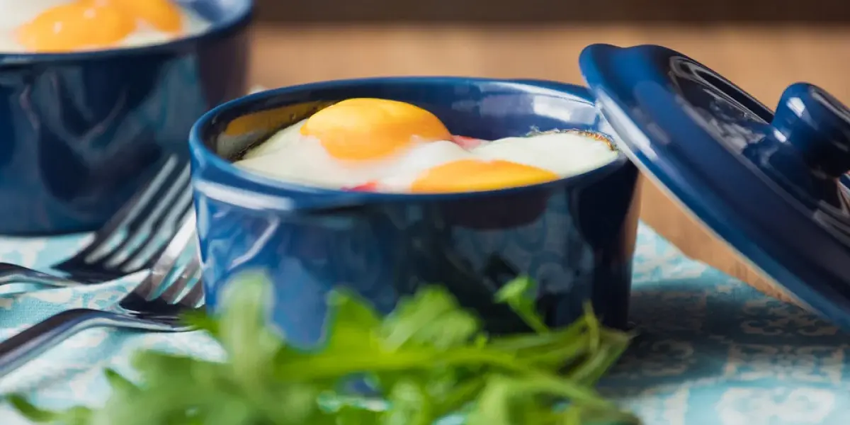oeuf cocotte micro vap Oeufs cocotte au saumon fumé au Micro Vap Tupperware main image 0