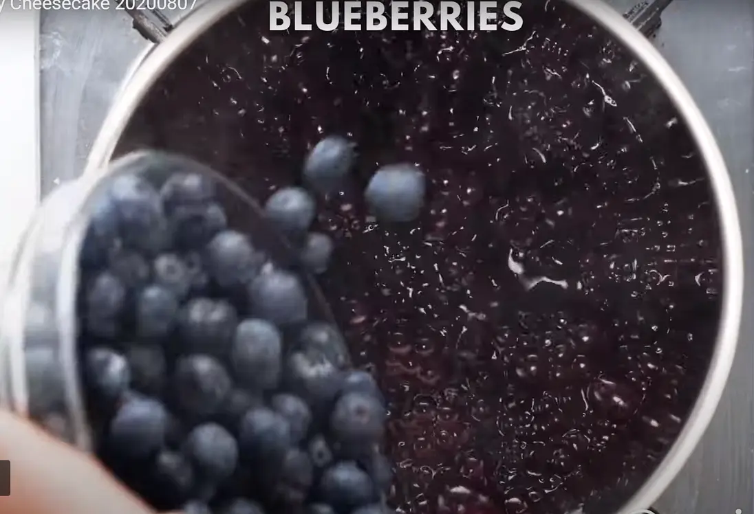 Stir in remainig blueberries. Sauce should be syrupy - remove from stove and cool. Will thicken as it cools.