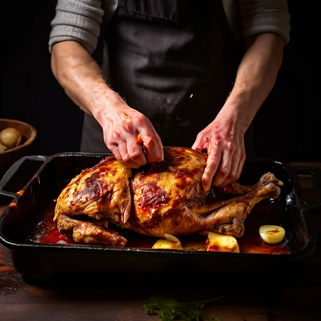 2. **Marinate the Chicken:** - Place the chicken breasts in a large resealable plastic bag or a shallow dish. - Pour the marinade over the chicken, ensuring each piece is well-coated. - Seal the bag or cover the dish and refrigerate for at least 30 minutes, preferably 2-4 hours for best flavor.