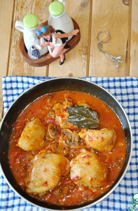 Подаём цыплёнка горячим.