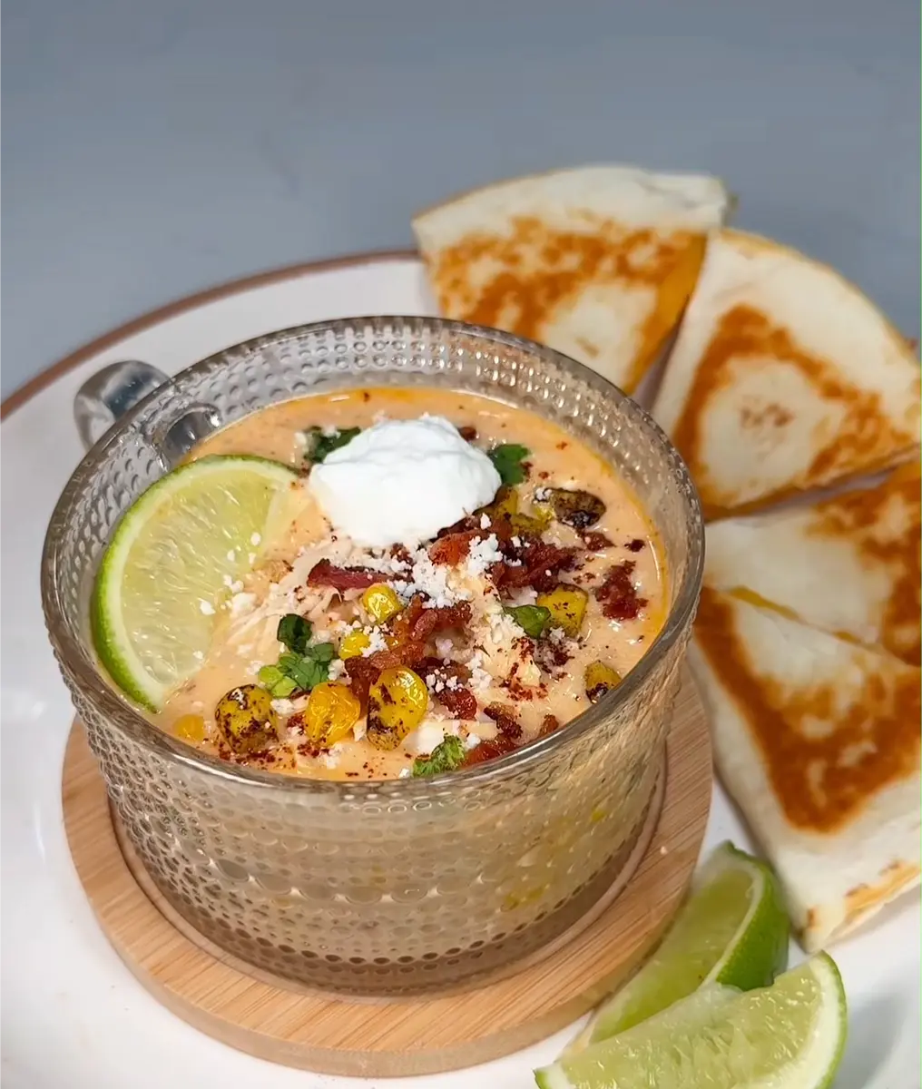 Mix, top with cilantro, cotija cheese and sour cream to taste