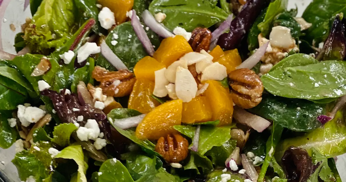 Summer Peach Salad Recipe | Samsung Food App