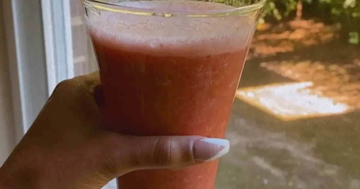 Strawberry Watermelon Smoothie Recipe | Samsung Food App