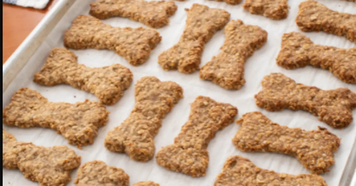 Peanut Butter and Banana Dog Treats Recipe | Samsung Food App