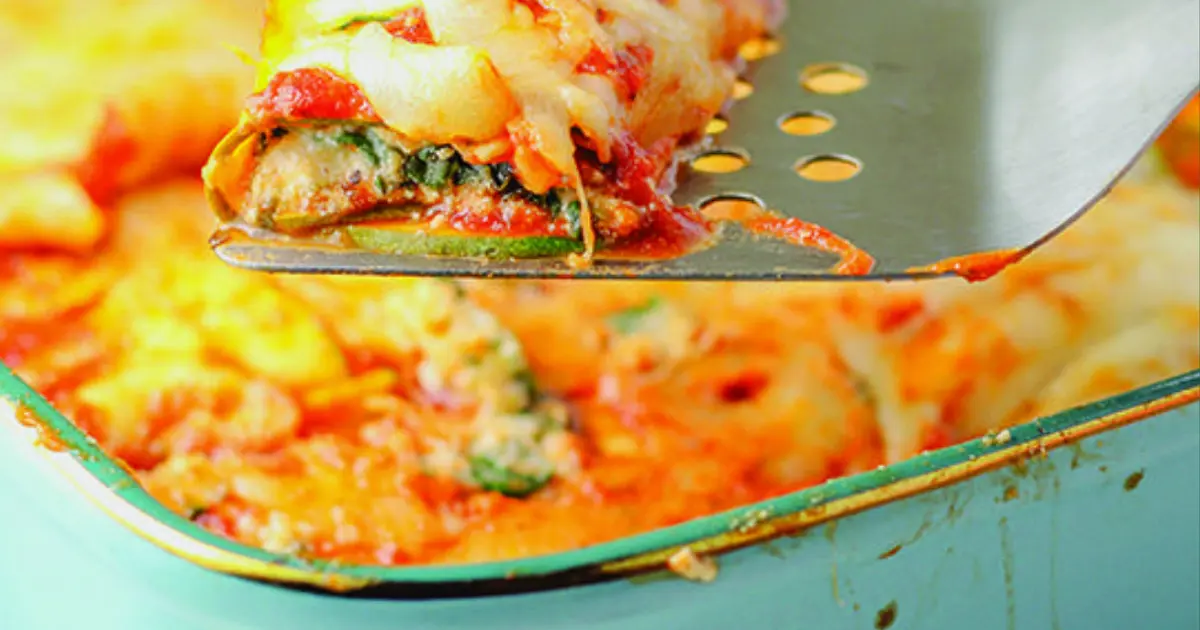 Optivia Zucchini Spinach Manicotti Recipe | Samsung Food App