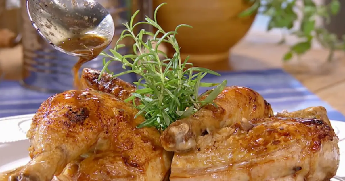Roasted Chicken with Pomegranate Recipe | Samsung Food App