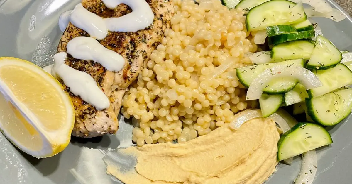 Greek-style chicken dinner Recipe | Samsung Food App