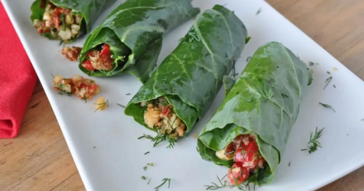 Collard Dolmate Wraps Recipe | Samsung Food App
