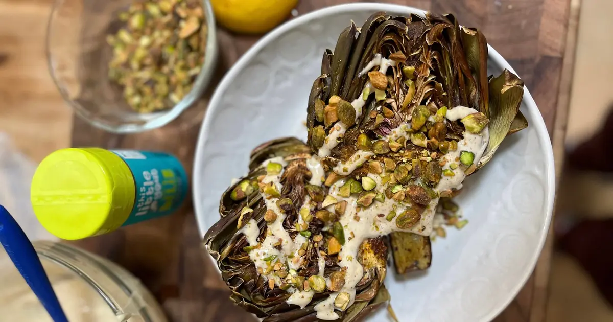Air Fried Belize Spiced Artichokes Recipe | Samsung Food App