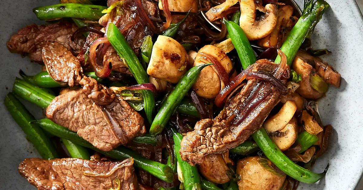 Japanese Beef Stir-Fry Recipe | Samsung Food App
